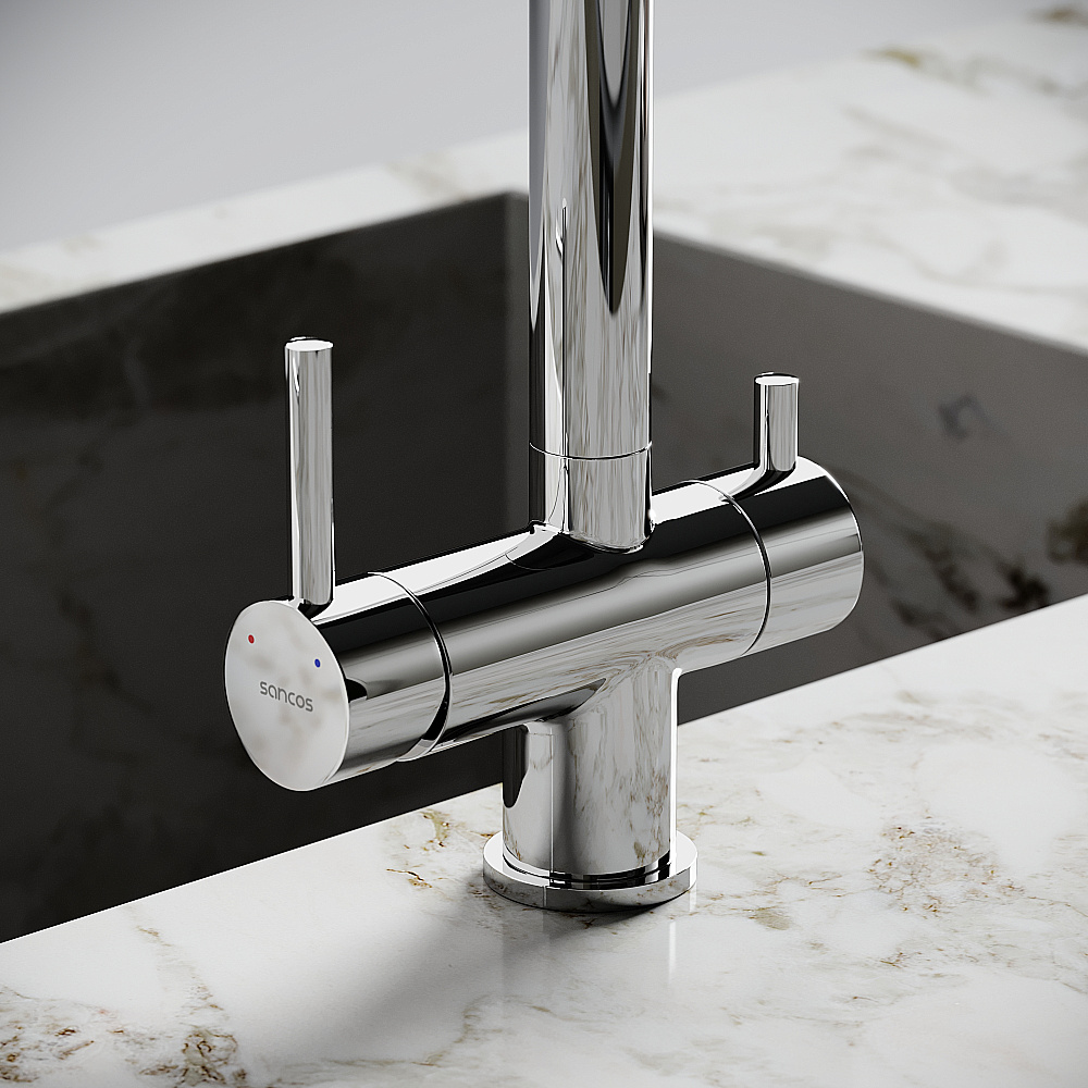 Смеситель для кухни Sancos Foster SC4014CH хром купить в интернет-магазине сантехники Sanbest