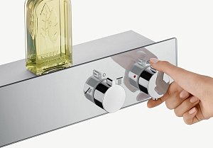 Термостат для душа Hansgrohe ShowerTablet 600 13108000 купить в интернет-магазине сантехники Sanbest