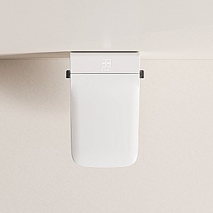 Унитаз с функцией биде Abber Rechteck AC1215S белый, с крышкой микролифт купить в интернет-магазине Sanbest