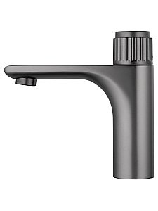 Смеситель для раковины WONZON & WOGHAND CLICK, Темный графит (WW-A40412-BGG) купить в интернет-магазине сантехники Sanbest
