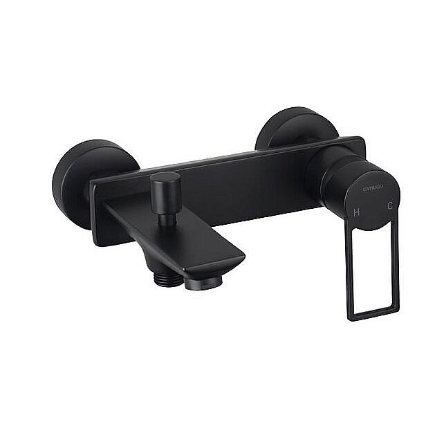 Смеситель для ванны Caprigo KUB 54-011 черный купить в интернет-магазине сантехники Sanbest