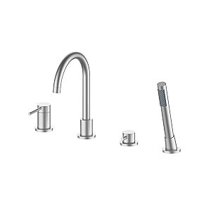 Смеитель для ванны Oliveeka Y OL-669017-BN никель брашированный купить в интернет-магазине сантехники Sanbest