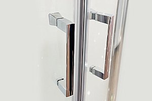 Душевая кабина Royal Bath FATO RB 100CK-T-CH 100 стекло прозрачное/профиль хром купить в интернет-магазине Sanbest