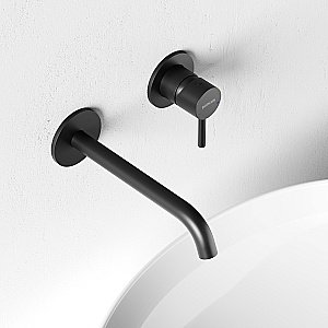 Смеситель для раковины Sancos Etna SC9004MB черный матовый купить в интернет-магазине сантехники Sanbest