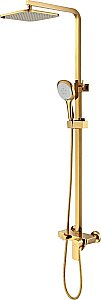 Душевая система D&K Berlin Tourto DA1433703A01 золото купить в интернет-магазине сантехники Sanbest