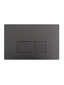 Кнопка для инсталляции Cezares SLIDER 2 CZR-510QV-GM оружейная сталь купить в интернет-магазине сантехники Sanbest
