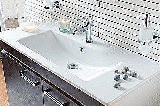 Раковина Creavit Su 120,5 SU120-0000 белая купить в интернет-магазине Sanbest