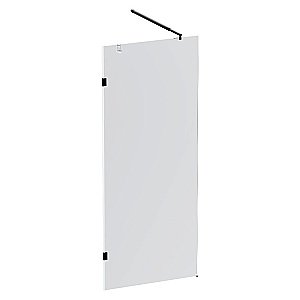 Душевое ограждение AM.PM X-Joy W94WI 80 W94WI-80-F1-BTE стекло прозрачное/профиль черный купить в интернет-магазине Sanbest