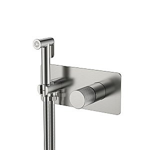 Гигенический душ Boheme Stick 127-NB.3 никель брашированный/ручка LINEA купить в интернет-магазине сантехники Sanbest