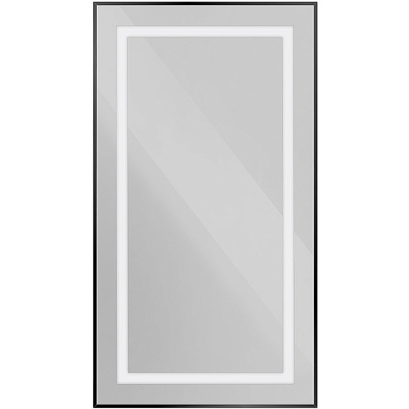 Зеркало BelBagno Kraft SPC-KRAFT-500-900-SENS-NERO черный в ванную от интернет-магазине сантехники Sanbest