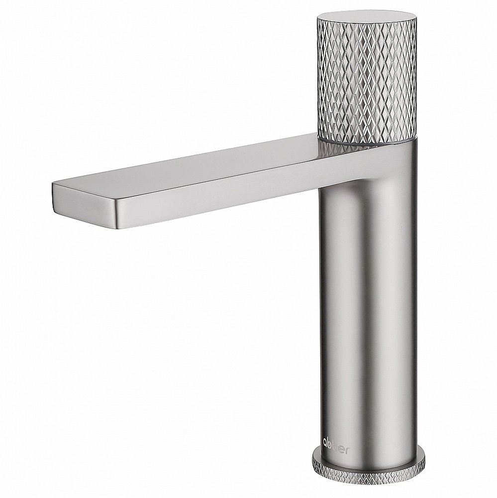 Смеситель для раковины ABBER Rund AF8710SP сатин купить в интернет-магазине сантехники Sanbest