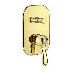 Смеситель встраиваемый Migliore Lem 25887 золото купить в интернет-магазине сантехники Sanbest