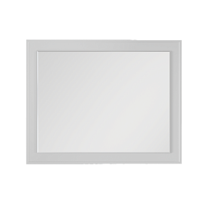 Зеркало La Fenice Cubo Bianca 100 белый матовый в ванную от интернет-магазине сантехники Sanbest
