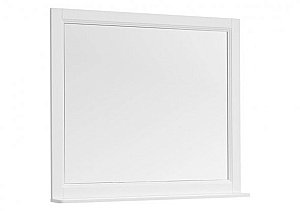 Зеркало Aquanet Бостон 100 М белое в ванную от интернет-магазине сантехники Sanbest