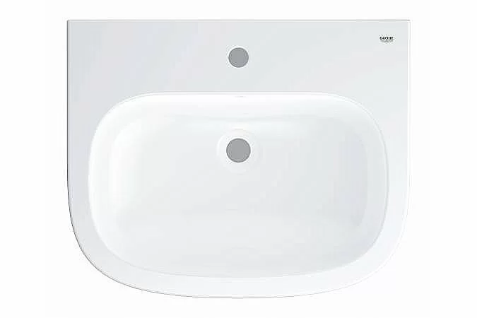 Раковина с полупьедесталом Grohe Euro Ceramic GR2004-2 60 альпин-белая купить в интернет-магазине Sanbest