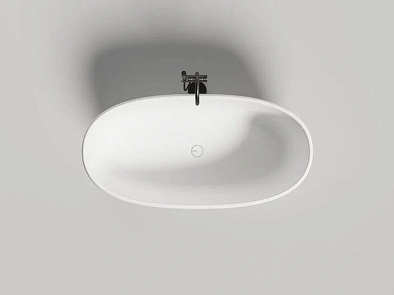 Ванна Salini LUCE S-stone 100122M 150x75 белая купить в интернет-магазине Sanbest