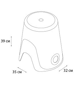 Корзина для белья FIXSEN Wendy FX-7073-49 купить в интернет-магазине сантехники Sanbest