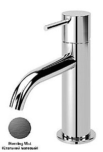 Смеситель для раковины Cezares LEAF-LSM2-L-MM Стальной матовый купить в интернет-магазине сантехники Sanbest