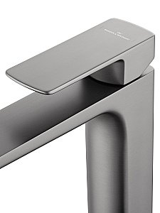 Смеситель для раковины высокий WONZON & WOGHAND EDGE, Темный графит (WW-88239003-BGM) купить в интернет-магазине сантехники Sanbest