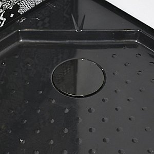 Душевая кабина Esbano Elegancia ESB-90CR 90x90 стекло прозрачное/профиль черный купить в интернет-магазине Sanbest