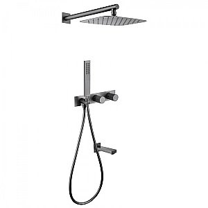 Душевая система ABBER Rund AF8717NG никель купить в интернет-магазине сантехники Sanbest