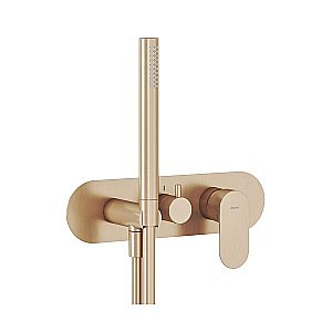 Смеситель для душа Ravak Eleganta X070370 розовое золото купить в интернет-магазине сантехники Sanbest