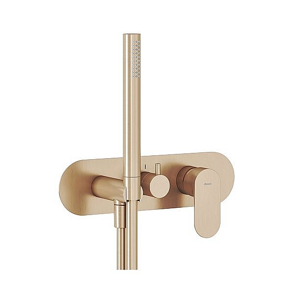 Смеситель для душа Ravak Eleganta X070370 розовое золото купить в интернет-магазине сантехники Sanbest