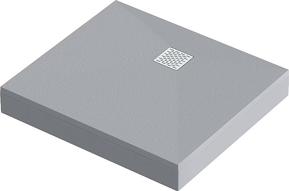 Душевой поддон Good Door Essentia 80х80 ЛП00318 графит купить в интернет-магазине Sanbest