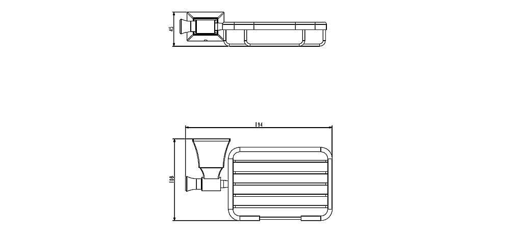 Мыльница Art&Max Genova AM-M-077 хром купить в интернет-магазине сантехники Sanbest
