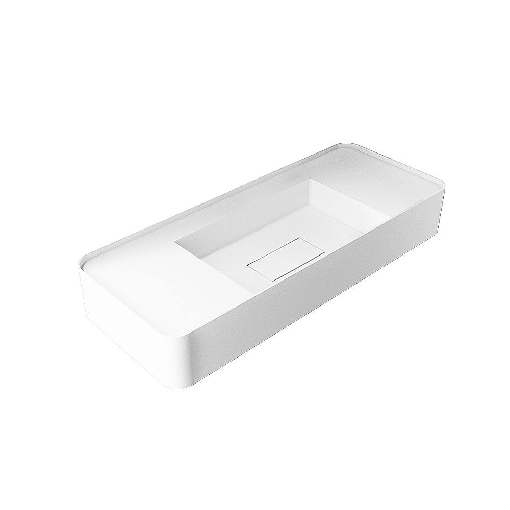 Раковина подвесная Vincea 120 VWB-6S312MW белая матовая купить в интернет-магазине Sanbest