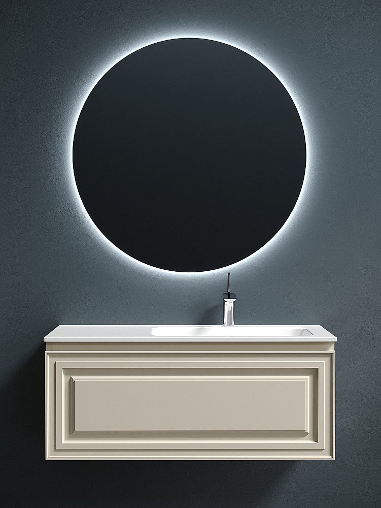 Тумба с раковиной Sancos Very VR100RCE + CN7015 100 для ванной в интернет-магазине Sanbest