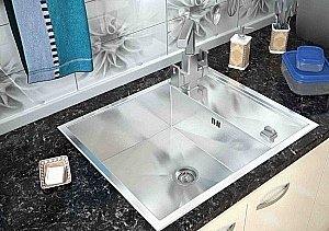 Мойка для кухни ZORG Steel Hammer X SH X 6050 купить в интернет-магазине сантехники Sanbest