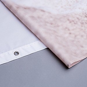 Текстильная шторка для ванной Iddis Basic Sandy 640P18Ri11 бежевая купить в интернет-магазине сантехники Sanbest