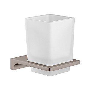 Стакан для зубных щеток Rav-Slezak Nil NLA0201MGL серый металлик купить в интернет-магазине сантехники Sanbest