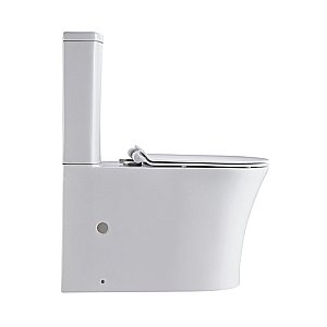 Унитаз Orange C07-050w смыв торнадо, безободковый, с бачком, с крышкой микролифт купить в интернет-магазине Sanbest