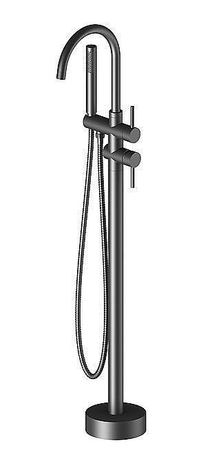 Смеситель для ванны Timo Saona 2300/03Y-CR черный матовый купить в интернет-магазине сантехники Sanbest