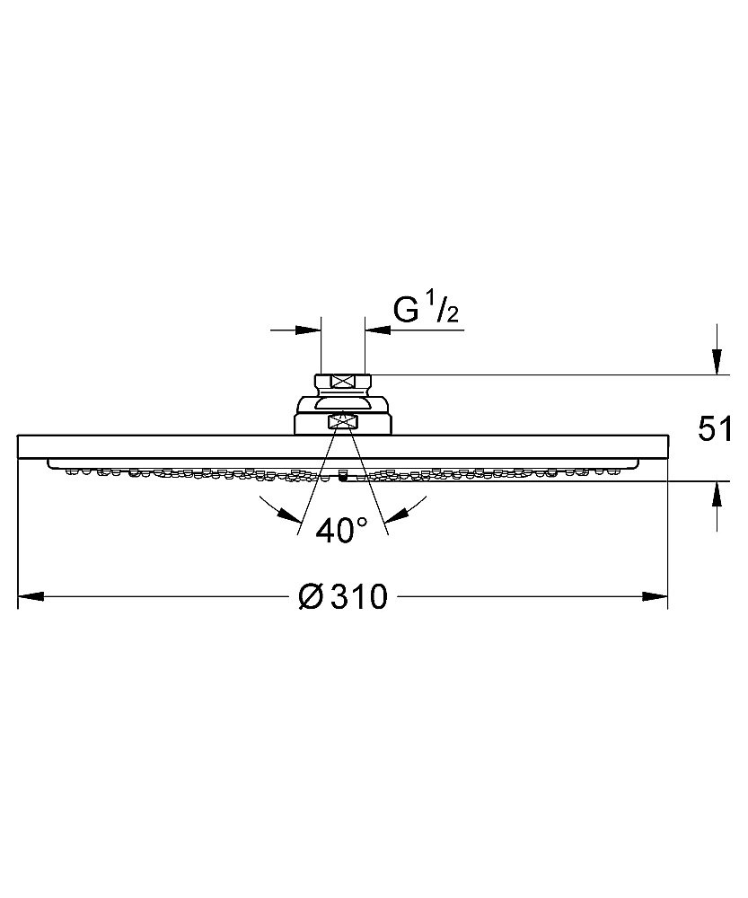 Душевая система Grohe Grohtherm 34730000 хром купить в интернет-магазине сантехники Sanbest