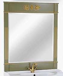 Зеркало Migliore Kantri L112хH110хP4 26691 Oliva купить в интернет-магазине сантехники Sanbest