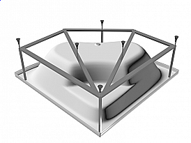 Каркас для ванны Vayer Vayer Boomerang 140x140 купить в интернет-магазине сантехники Sanbest
