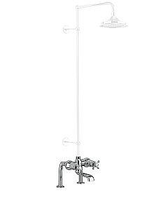 Термостат Burlington Tay T2DS хром купить в интернет-магазине сантехники Sanbest