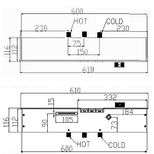 Душевая система Black&White Gravity GH9025NGM оружейная сталь купить в интернет-магазине сантехники Sanbest