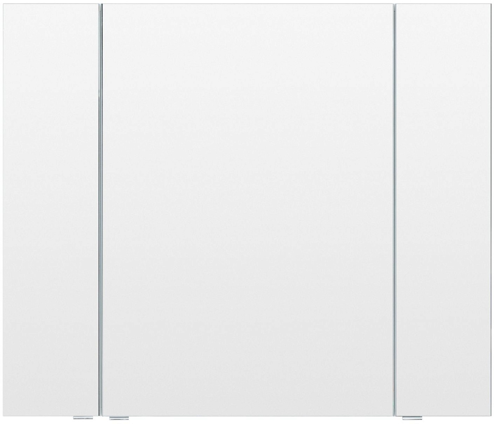 Зеркальный шкаф Aquanet Алвита New 100 Белый матовый в ванную от интернет-магазине сантехники Sanbest