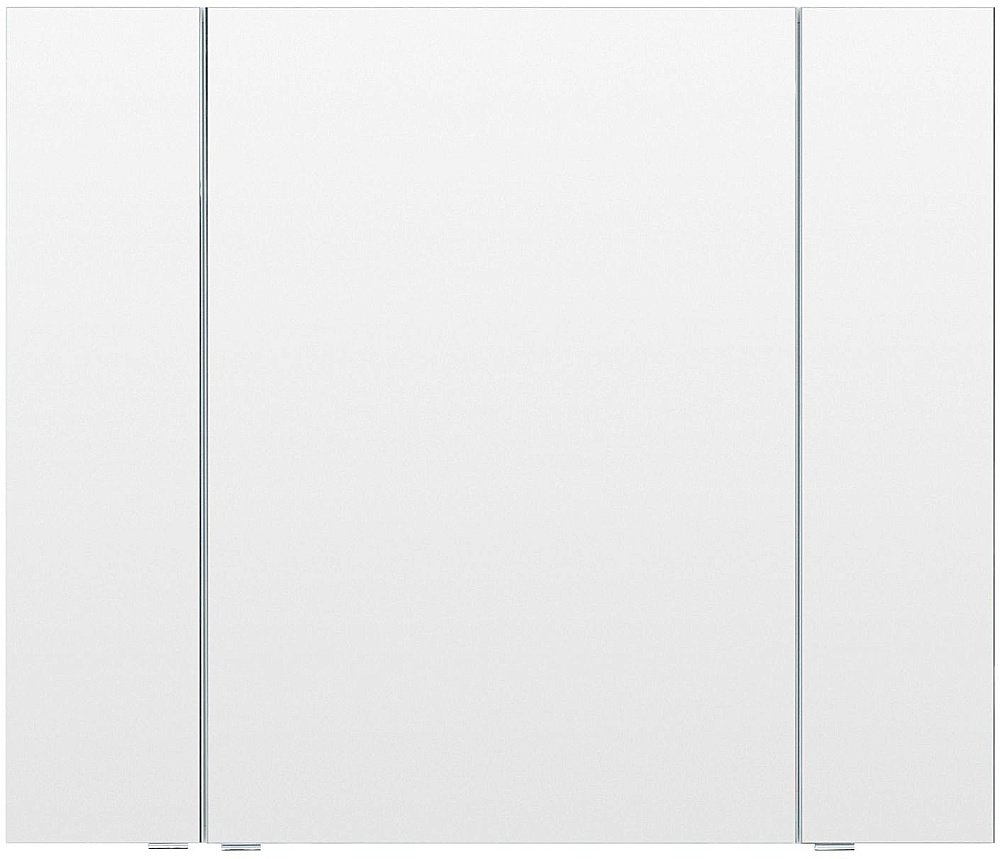 Зеркальный шкаф Aquanet Алвита New 100 Белый матовый купить в интернет-магазине сантехники Sanbest