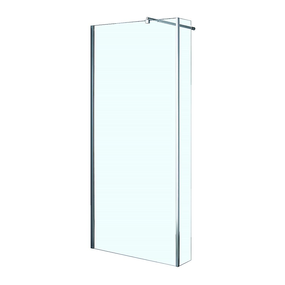 Душевое ограждение Loranto  Walk-in CS-L801 140 стекло прозрачное купить в интернет-магазине Sanbest