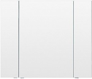Зеркальный шкаф Aquanet Алвита New 100 Белый матовый купить в интернет-магазине сантехники Sanbest