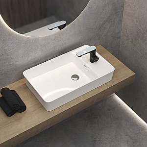 Раковина Berges Ego SL 60 182013 белая купить в интернет-магазине Sanbest