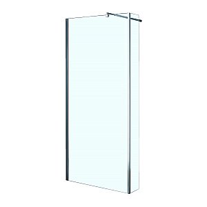 Душевое ограждение Loranto  Walk-in CS-L801 140 стекло прозрачное купить в интернет-магазине Sanbest