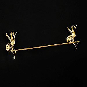 Полотенцедержатель Migliore Luxor 26134 золото купить в интернет-магазине сантехники Sanbest