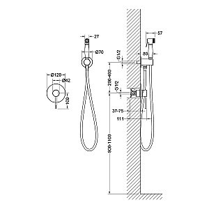 Гигиенический душ Timo Saona 2389/03SM купить в интернет-магазине сантехники Sanbest