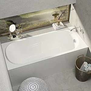 Ванна Alba Spa Arabella ВПР0110000100 170х75 белая купить в интернет-магазине Sanbest